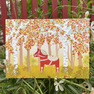 Postkarte "Höst"