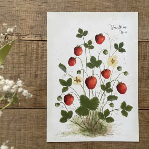 Poster / Kunstdruck "Smultron No. 479"- DIN A4