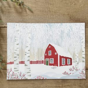 Poster / Kunstdruck "Vintertid"- DIN A4