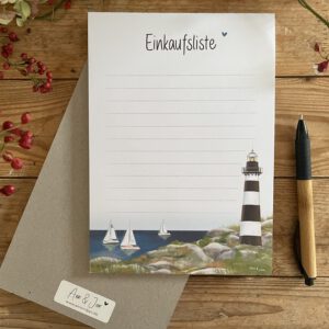 DIN A5 Block "Einkaufsliste Bengt"