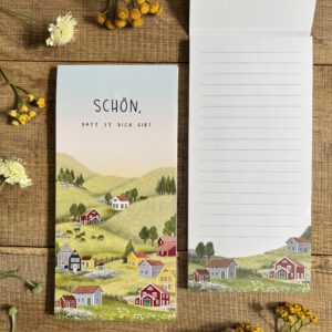 Notizblock "Linus" - DIN lang (10 x 21 cm)