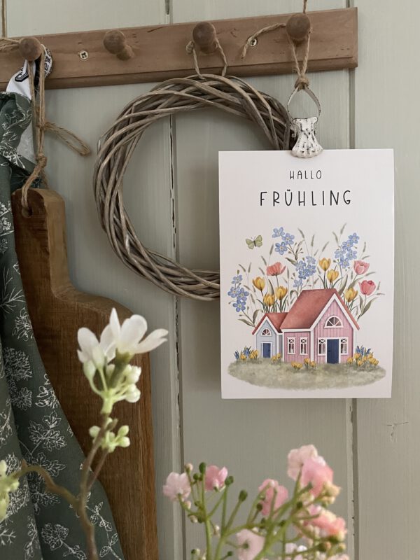 Große Postkarte "HALLO FRÜHLING" – Bild 3