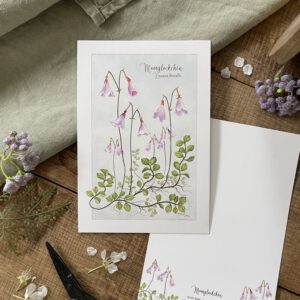 Große Postkarte "Moosglöckchen"