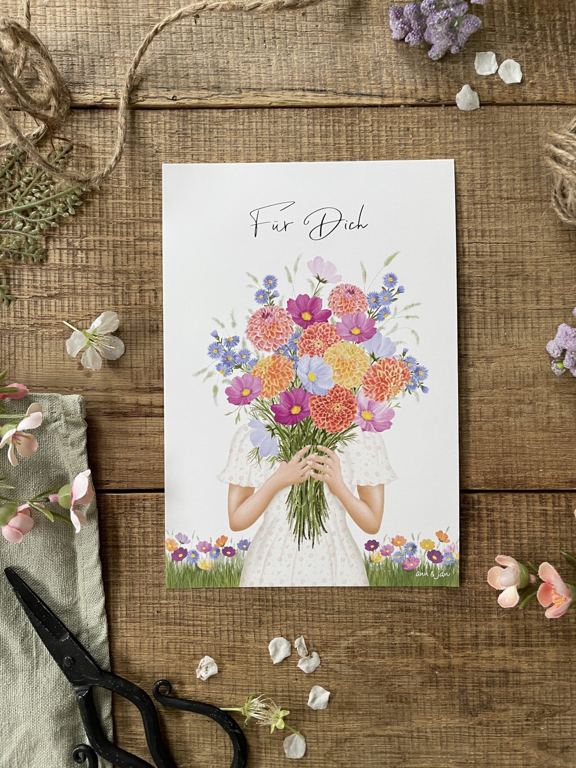 Große Postkarte "Für Dich" – Bild 2