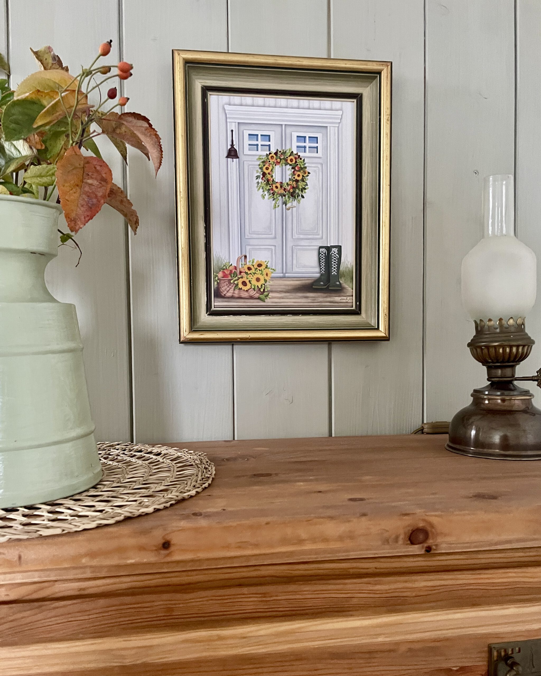 Poster / Kunstdruck "Willkommen" - DIN A4 – Bild 4