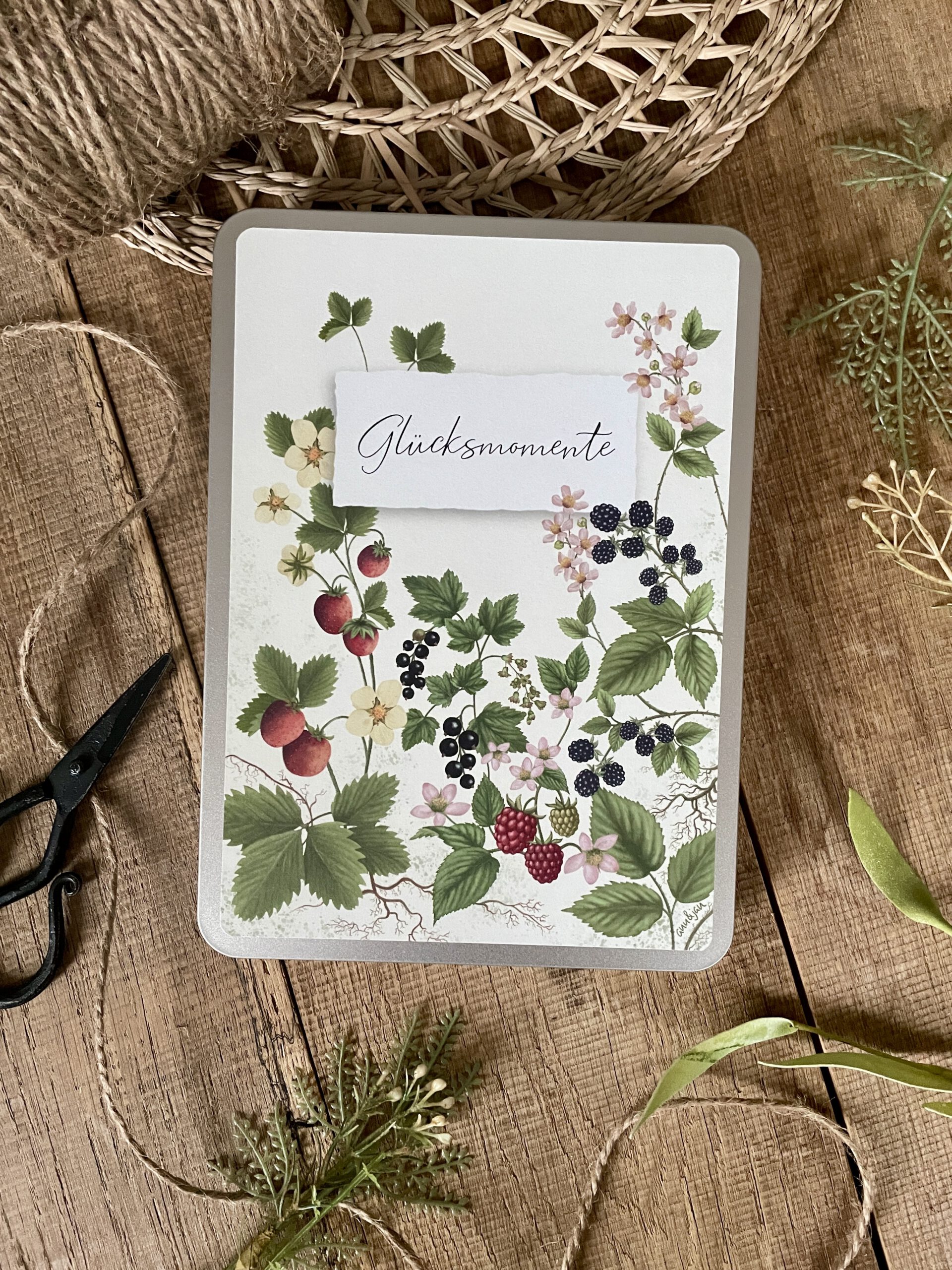 DIN A5 Box "Glücksmomente"